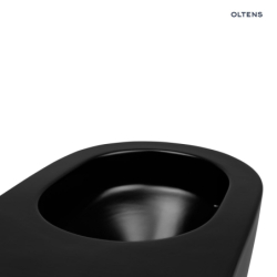 Stille miska wisząca WC PureRim SmartClean czarna Hamnes OLTENS 42521300