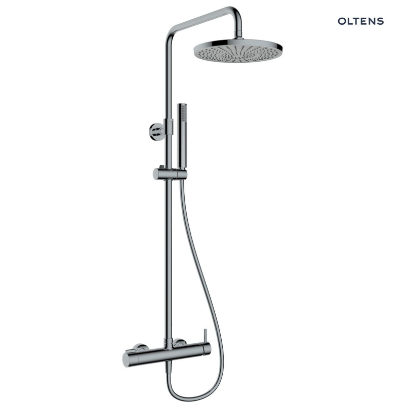 Zestaw prysznicowy nikiel Molle OLTENS 36504910