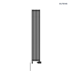 Grzejnik łazienkowy 180x28 cm czarny mat Stang (s) OLTENS 55027300