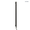 Stang S (e) grzejnik elektryczny 180x8 cm czarny mat Stang (s) OLTENS 55123300