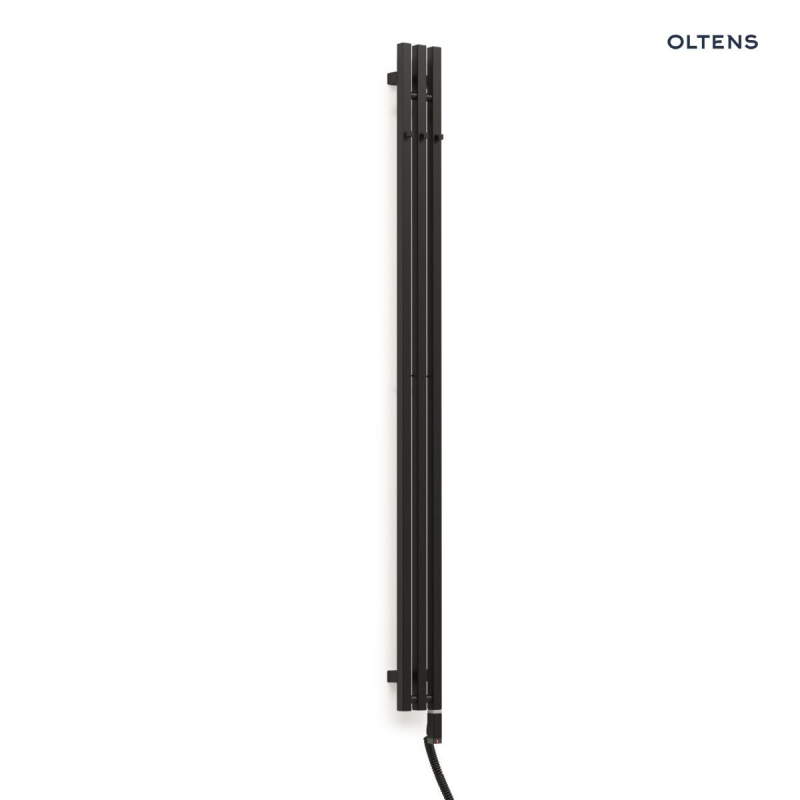 Stang S (e) grzejnik elektryczny 180x13 cm czarny mat Stang (s) OLTENS 55124300