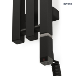 Stang S (e) grzejnik elektryczny 180x13 cm czarny mat Stang (s) OLTENS 55124300