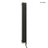 Stang S (e) grzejnik elektryczny 180x23 cm czarny mat Stang (s) OLTENS 55126300