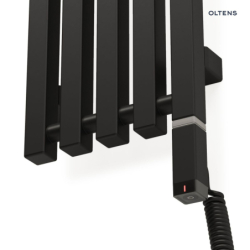 Stang S (e) grzejnik elektryczny 180x23 cm czarny mat Stang (s) OLTENS 55126300