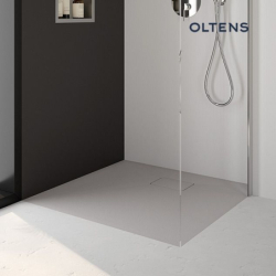 Brodzik kwadratowy 80x80 cm RockSurface kaszmir Bergytan OLTENS 17100900