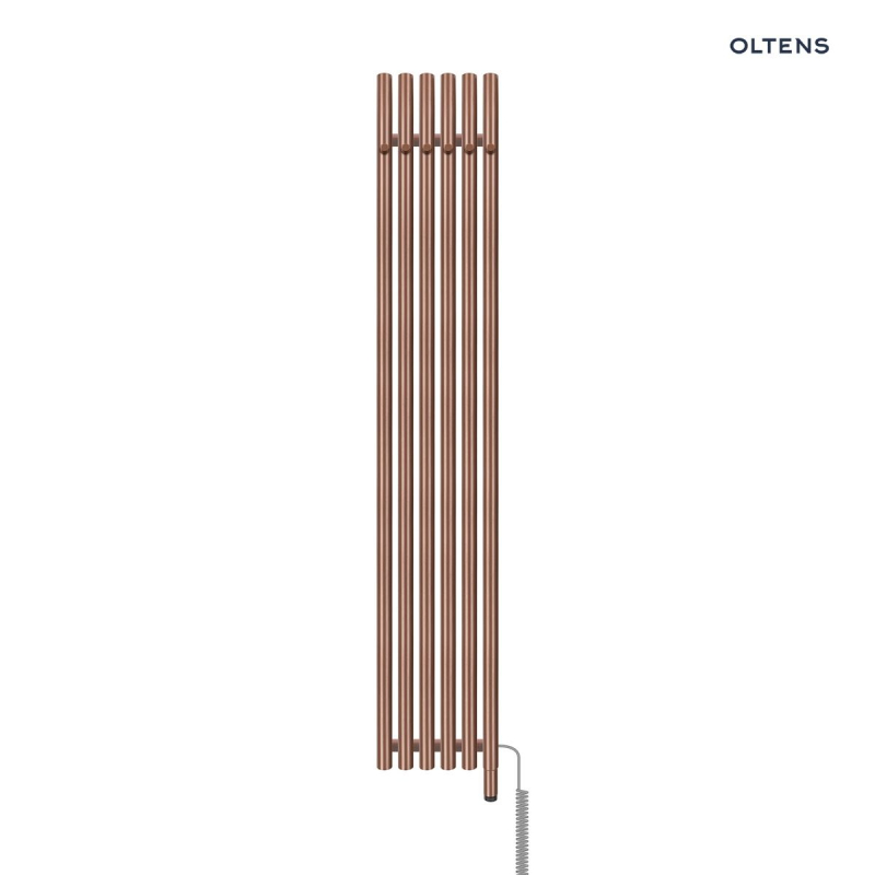 Grzejnik elektryczny 180x31,5 cm miedź szczotkowana Stang (e) OLTENS 55118610