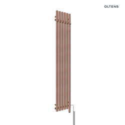 Grzejnik elektryczny 180x31,5 cm miedź szczotkowana Stang (e) OLTENS 55118610