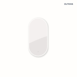 Lustro 50x100 cm owalne z oświetleniem z przodu z matą grzewczą Nordlis OLTENS 64128000