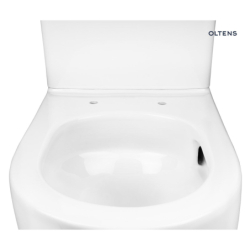Stille kompakt miska WC spłukiwanie wirowe biały Hamnes OLTENS 44001000