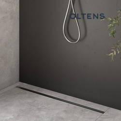 Slim odpływ prysznicowy liniowy 90 cm chrom/stal nierdzewna Langan OLTENS 30012100