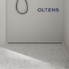 Slim odpływ prysznicowy liniowy 70 cm grafit połysk/grafit szczotkowany Langan OLTENS 30010400