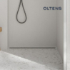 Slim odpływ prysznicowy liniowy 80 cm grafit połysk/grafit szczotkowany Langan OLTENS 30011400