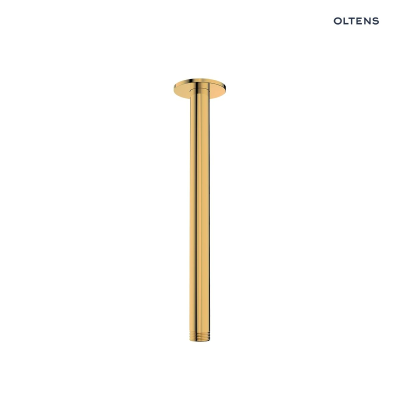 Ramię prysznicowe sufitowe 25 cm złoty połysk Aera OLTENS 39404800