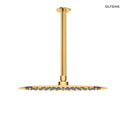 Ramię prysznicowe sufitowe 25 cm złoty połysk Aera OLTENS 39404800