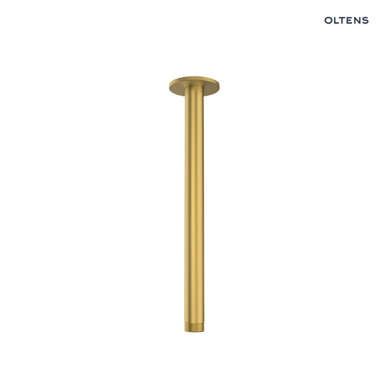 Ramię prysznicowe sufitowe 25 cm złoto szczotkowane Aera OLTENS 39404810