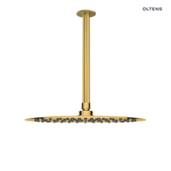 Ramię prysznicowe sufitowe 25 cm złoto szczotkowane Aera OLTENS 39404810