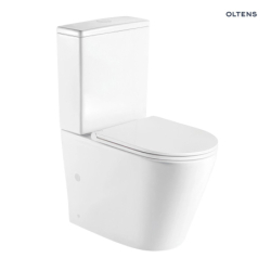 Stille kompakt miska WC z...