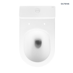 Stille kompakt miska WC z powłoką SmartClean spłukiwanie wirowe biały Jog OLTENS 44500000
