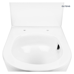 Stille kompakt miska WC z powłoką SmartClean spłukiwanie wirowe biały Jog OLTENS 44500000