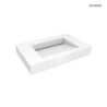Umywalka 90x45 cm ścienna LavaForm biały mat Stila OLTENS 40002900