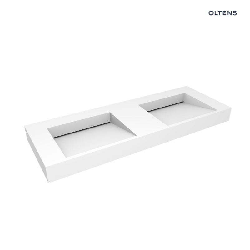 Umywalka 140x45 cm ścienna LavaForm biały mat Stila OLTENS 40005900