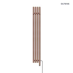 Grzejnik elektryczny 150x20,5 cm miedź szczotkowana Stang (e) OLTENS 55120610