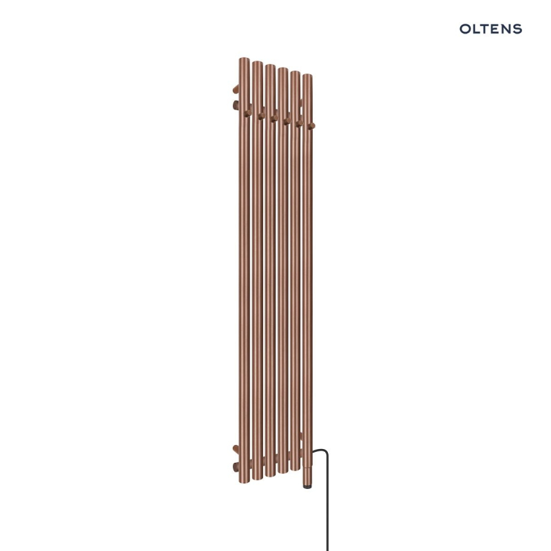 Grzejnik elektryczny 150x31,5 cm miedź szczotkowana Stang (e) OLTENS 55122610