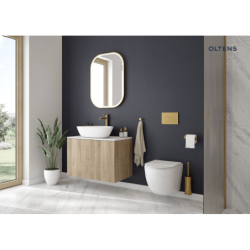 Blat naszafkowy 80 cm jasny marmur Tera OLTENS 63025990