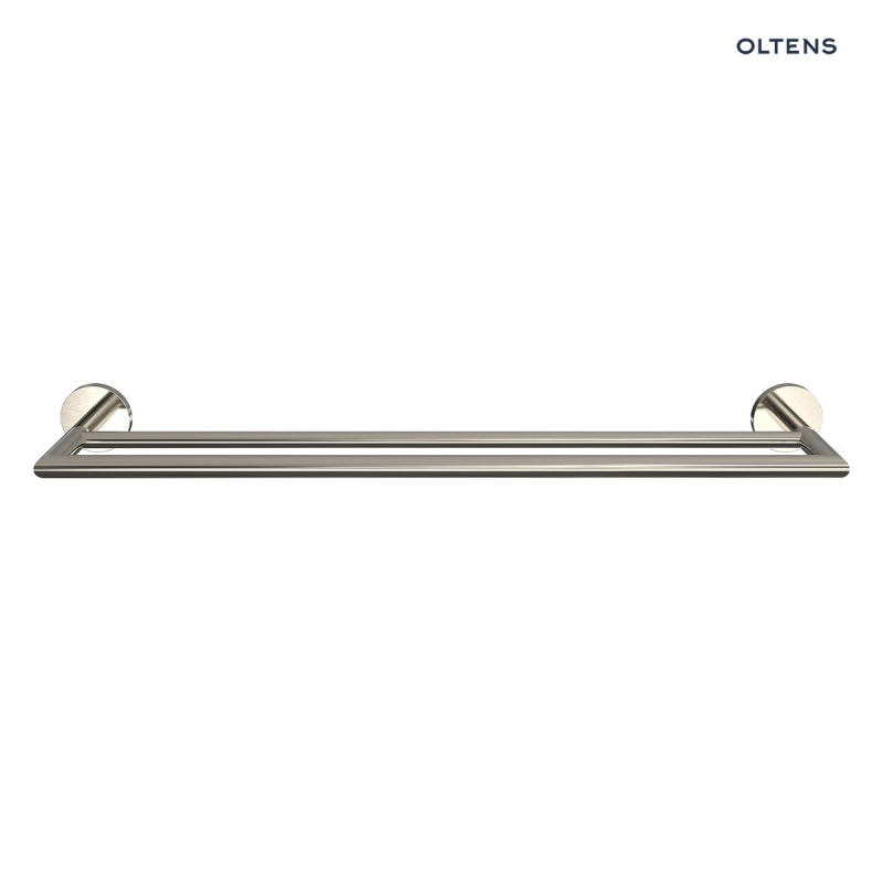 Wieszak na ręcznik 60 cm podwójny nikiel Gulfoss OLTENS 80102910