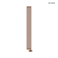 Grzejnik łazienkowy 180x18 cm miedź szczotkowana Stang (s) OLTENS 55025610
