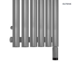 Grzejnik elektryczny 120x31,5 cm nikiel Stang (e) OLTENS 55134910