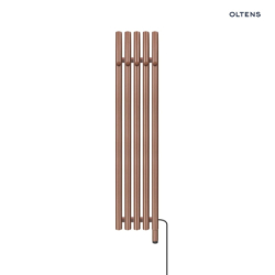Grzejnik elektryczny 120x26 cm miedź szczotkowana Stang (e) OLTENS 55133610