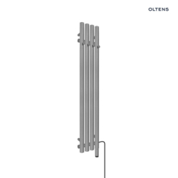 Grzejnik elektryczny 120x 20,5 cm nikiel Stang (e) OLTENS 55132910