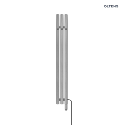 Grzejnik elektryczny 120x15 cm nikiel Stang (e) OLTENS 55131910