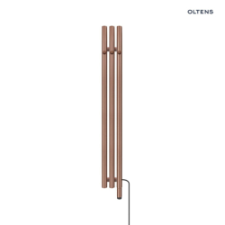 Grzejnik elektryczny 120x15 cm miedź szczotkowana Stang (e) OLTENS 55131610