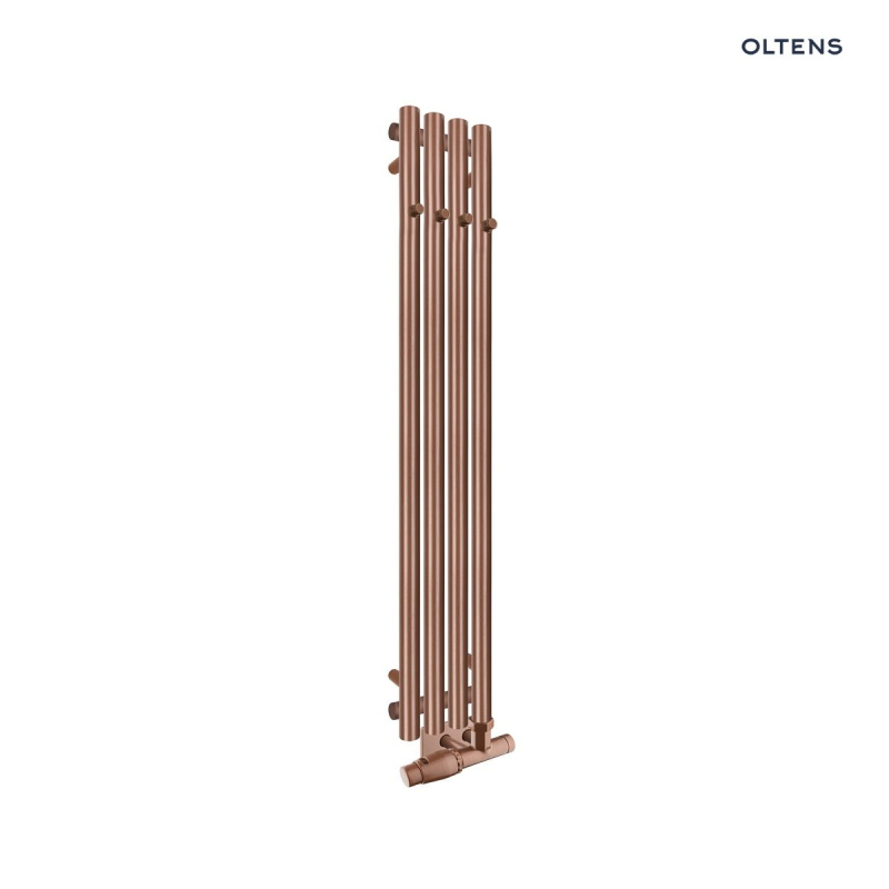 Grzejnik łazienkowy 120x20,5 cm miedź szczotkowana Stang OLTENS 55032610
