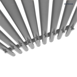 Grzejnik elektryczny 180x48 cm nikiel Stang (e) OLTENS 55130910