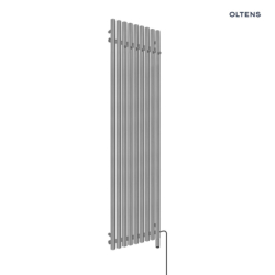 Grzejnik elektryczny 180x48 cm nikiel Stang (e) OLTENS 55130910
