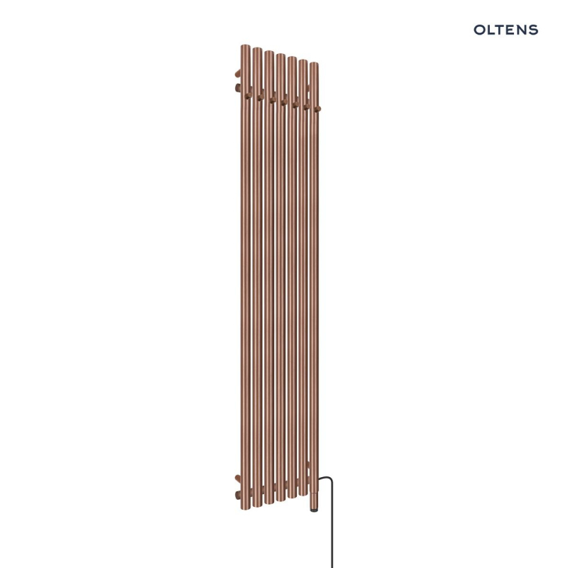 Grzejnik elektryczny 180x37 cm miedź szczotkowana Stang (e) OLTENS 55129610