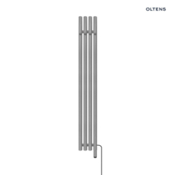 Grzejnik elektryczny 150x20,5 cm nikiel Stang (e) OLTENS 55120910
