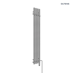 Grzejnik elektryczny 150x20,5 cm nikiel Stang (e) OLTENS 55120910