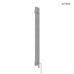 Grzejnik elektryczny 180x15 cm nikiel Stang (e) OLTENS 55111910