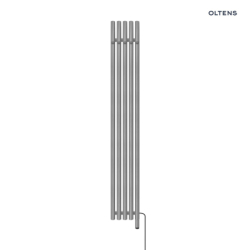 Grzejnik elektryczny 180x26 cm nikiel Stang (e) OLTENS 55117910
