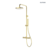 Zestaw prysznicowy z baterią termostatyczną złoty połysk Vassa OLTENS 36508800
