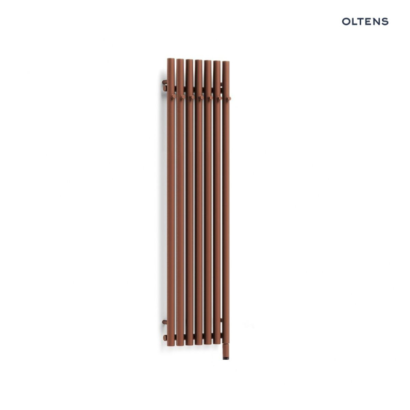 Grzejnik elektryczny 150 x 37 cm miedź szczotkowana Stang (e) OLTENS 55128610