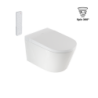 Montana miska WC z funkcją bidetu z systemem spłukiwania Spin 360 z pilotem biały połysk EXCELLENT CEEX.5024.595.D3.WH
