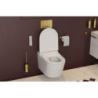 Montana miska WC z funkcją bidetu z systemem spłukiwania Spin 360 z pilotem biały połysk EXCELLENT CEEX.5024.595.D3.WH