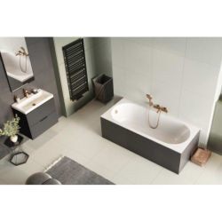 Oceana Slim Mono wanna prostokatna 160x70 cm, biały połysk EXCELLENT WAEX.OCM.160.70WHS