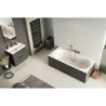 Oceana Slim Mono wanna prostokatna 160x70 cm, biały połysk EXCELLENT WAEX.OCM.160.70WHS