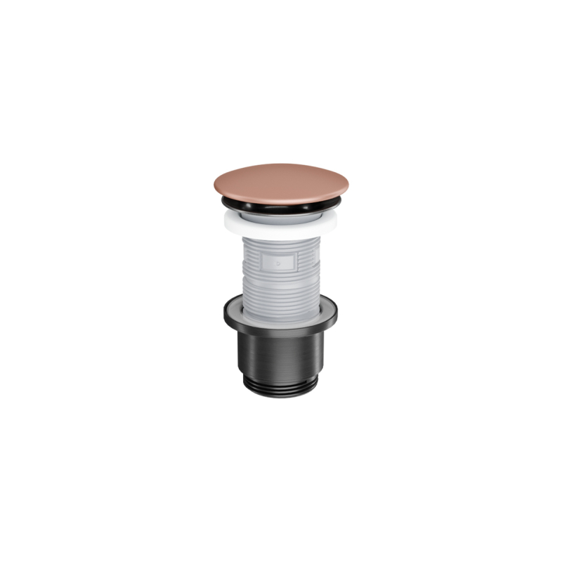 Design Korek klik-klak umywalka/bidet, korpus grafit szczotkowany, ceramiczna terracotta mat EXCELLENT ARIN.1485.K.01.TEMAB